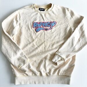 RIPNDIP RIPNTAIL Sweatshirt Crewneck Tan Mineral Wash Size Men's Small